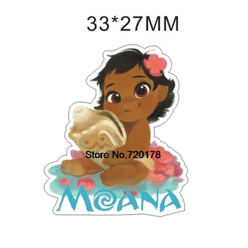 

Flatback resin crafts Baby Moana Cartoon resin planar Flat back for diy craft 50pcs 33*27mm RET1061H