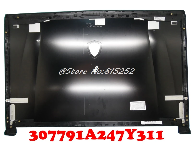 Верхняя крышка для ноутбука MSI GE62 6QD 6QF 2QE 3076J1A512Y31 / GE72 307791A247Y31 T 307791A222Y31 новая Крышка