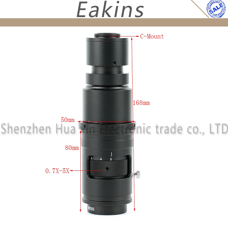 #^Special Price 16X-160X Adjustable Magnification 25mm Zoom C-mount Lens 0.7X~5X For Industry Video Microscope Camera Working Distance 110-170mm #^Special Price 16X-160X Adjustable Magnification 25mm Zoom C-mount Lens 0.7X~5X For Industry Video Microscope Camera Working Distance 110-170mm