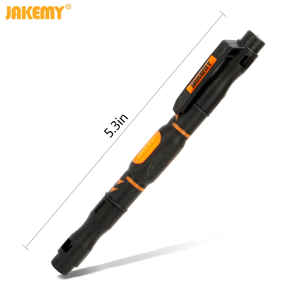 Портативная ручка-отвертка с двумя головками 3 в 1 с магнитным двухсторонним шлицем и крестовыми битами DIY Repair Tool Kit