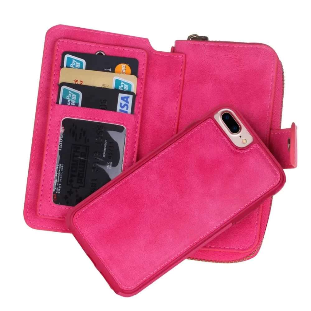 imágenes para Extraíble caja del teléfono billetera de cuero multifuncional de la vendimia para iphone 5, 5s, se, 6,6 s, 6 plus, 7,7 plus bolsa bolso de la señora bolso de la cubierta imágenes para Extraíble caja del teléfono billetera de cuero multifuncional de la vendimia para iphone 5, 5s, se, 6,6 s, 6 plus, 7,7 plus bolsa bolso de la señora bolso de la cubierta
