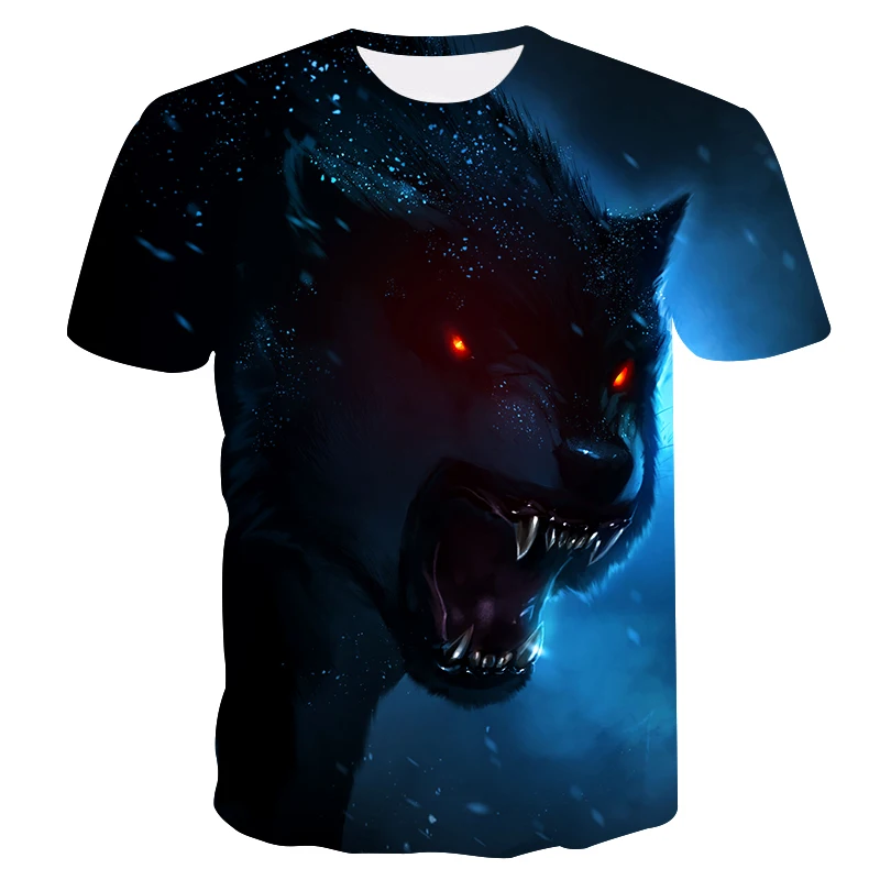 2018 Newest Wolf 3D Print Animal Cool Funny T-Shirt Men Short Sleeve Summer Tops T Shirt Tshirt Male Fashion T-shirt male4XL 2018 Newest Wolf 3D Print Animal Cool Funny T-Shirt Men Short Sleeve Summer Tops T Shirt Tshirt Male Fashion T-shirt male4XL