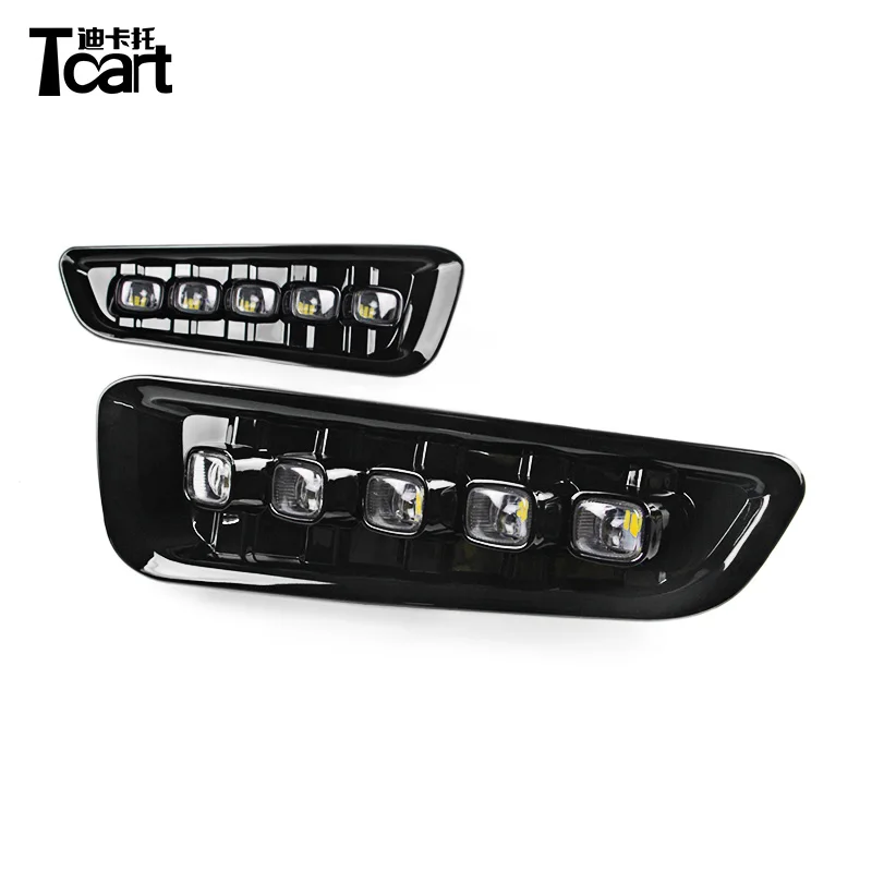 Автомобильные светодиодсветодиодный дневные ходовые огни Tcart 1 комплект