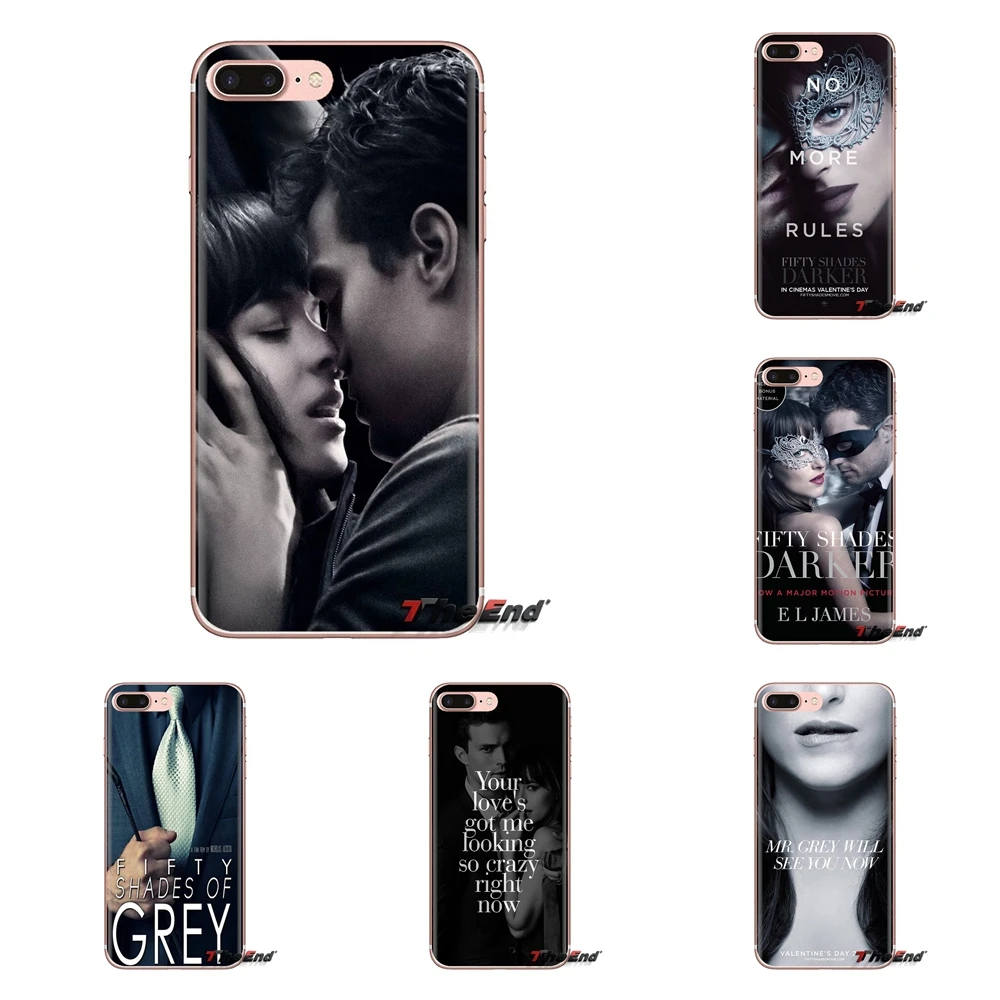 Soft Transparent Cover For Huawei Nova 2 3 2i 3i Y6 Y7 Y9 Prime Pro GR3 GR5 2017 2018 2019 Y5II Y6II 50 Fifty Shades Of Grey Sex |