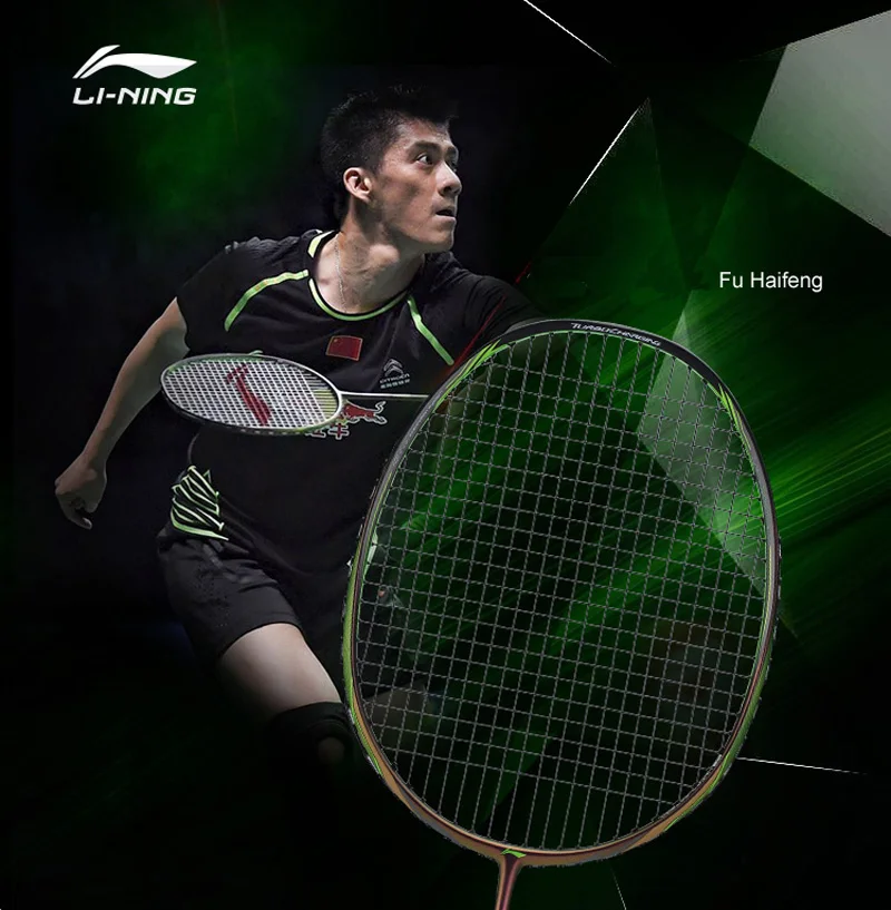 Li-Ning турбо зарядка 75C/75I/75D ракетка для бадминтона Nasir Fu Haifeng Одиночная ракетка без струн AYPM392/AYPM396/AYPM424 ZYF305