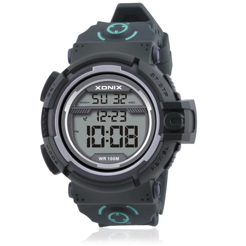 Professional Diving Watch Men New Movement Metal Frame Mountaineering Watch 100M Waterproof Multifunction Countdown Montre Homme 