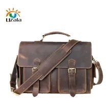 Мужские кожаные сумки, Crazy Horse кожаные сумки, коносамент плеча портфели W3-115