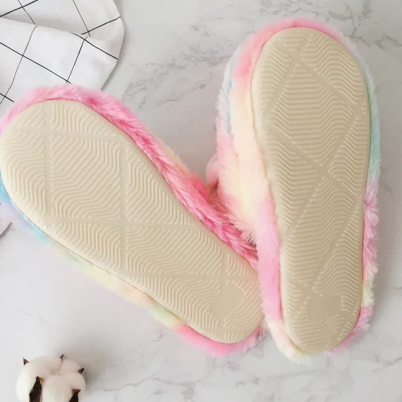 Winter Unicorn Household Anti-Slip Indoor Home Slippers Toddler baby girls boys toddler kids teen slippers shoes Halloween