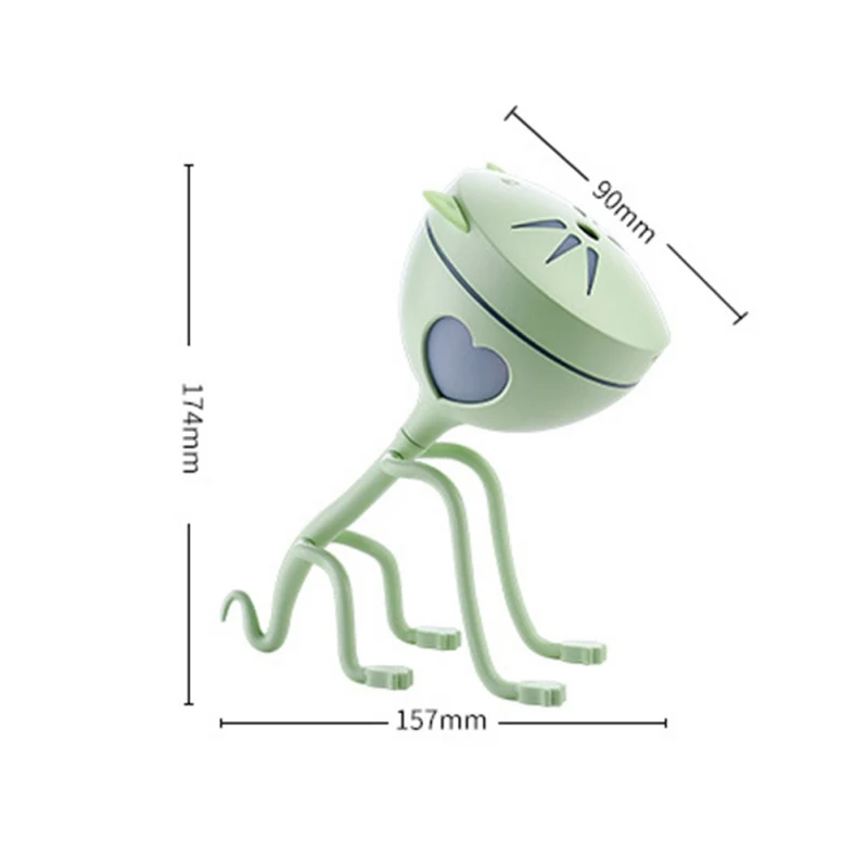 Кот USB увлажнитель Портативный мини увлажнитель с светодиодный для рабочего автомобиля детская комната Спальня