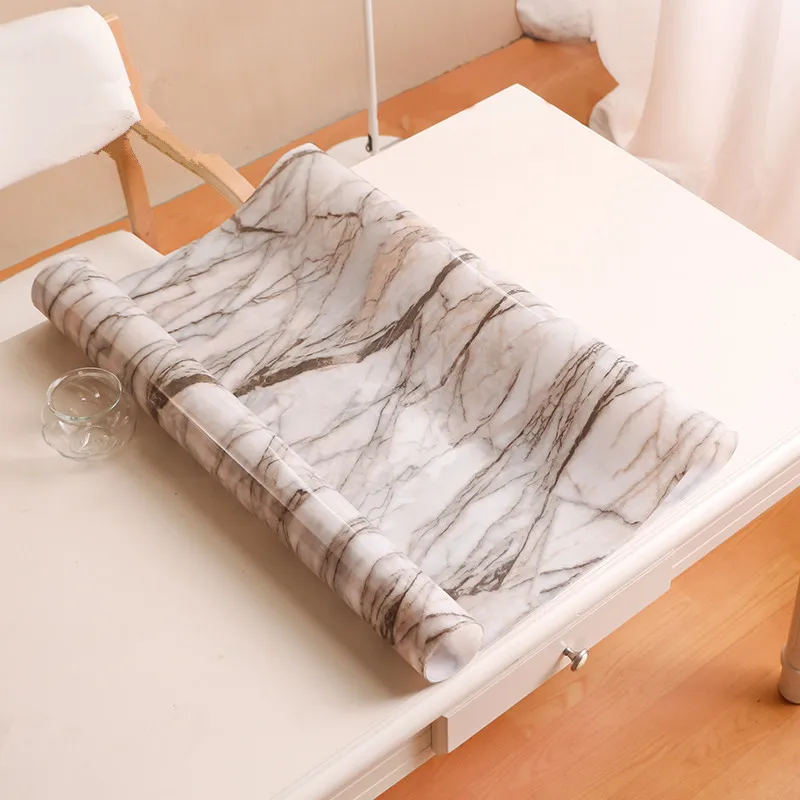 

European style Imitation marble table mat soft plastic PVC tablecloth waterproof oilproof table cover party table decoration pad