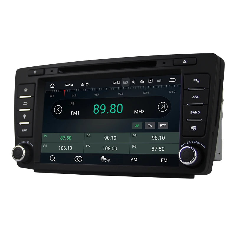 Cheap 2 Din Android 8.1 8.0 8 Inch CAR DVD for Skoda Octavia 2 4G+32G 2009-2013 Gps Navigation Wifi Bluetooth head unit autoradio wifi 3