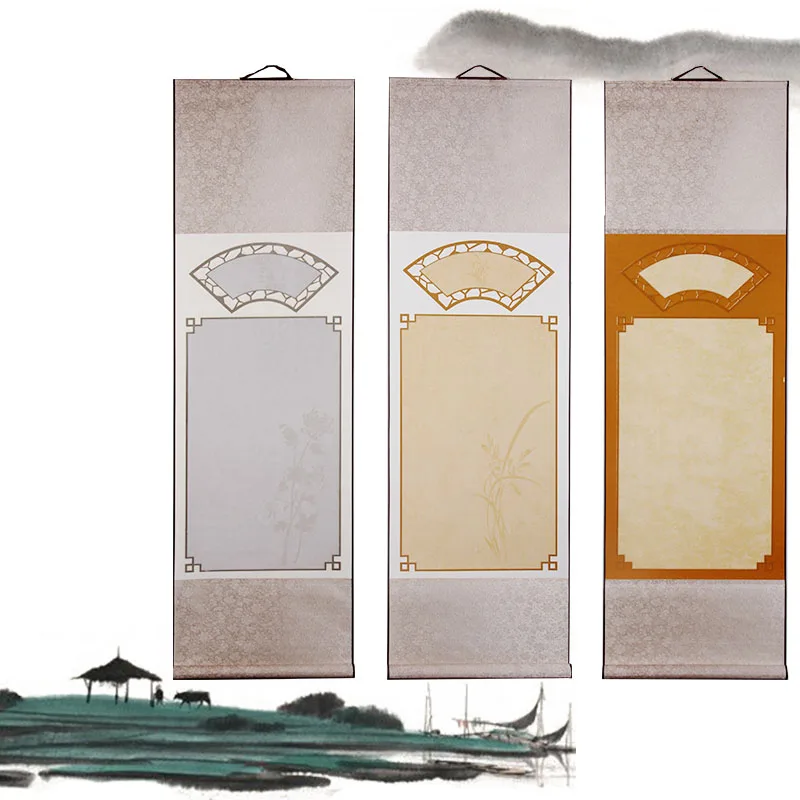 

1piece,Vertical,Chinese Xuan Paper Hanging Scroll Calligraphy Writing Chinese Painting Rice Paper Scroll Home Decoration