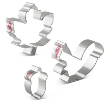 KENIAO белочка-3 предметов Резак для печенья- Печенье / Помадка / Кондитерские изделия / Хлеборезки- Нержавеющая сталь