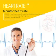 Новинка, модные водонепроницаемые спортивные часы, часы с монитором сердечного ритма, температурный дисплей, фитнес-трекер, смарт-браслет