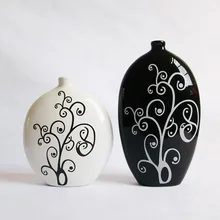 Цзиндэчжэнь керамическая ваза Современное украшение дома новое украшение для дома ваза 1 пара