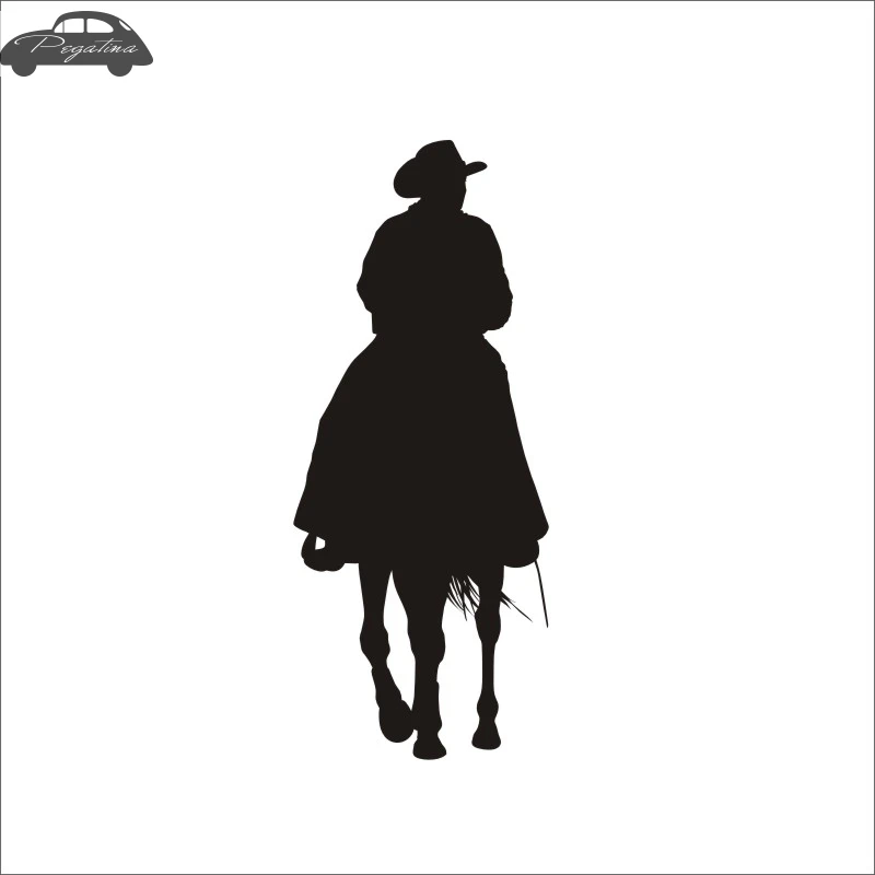 Horse Riding Racing Decal Car Cowboy Sticker Horserace Poster Vinyl Wall Decals Pegatina Decor Mural Sticker