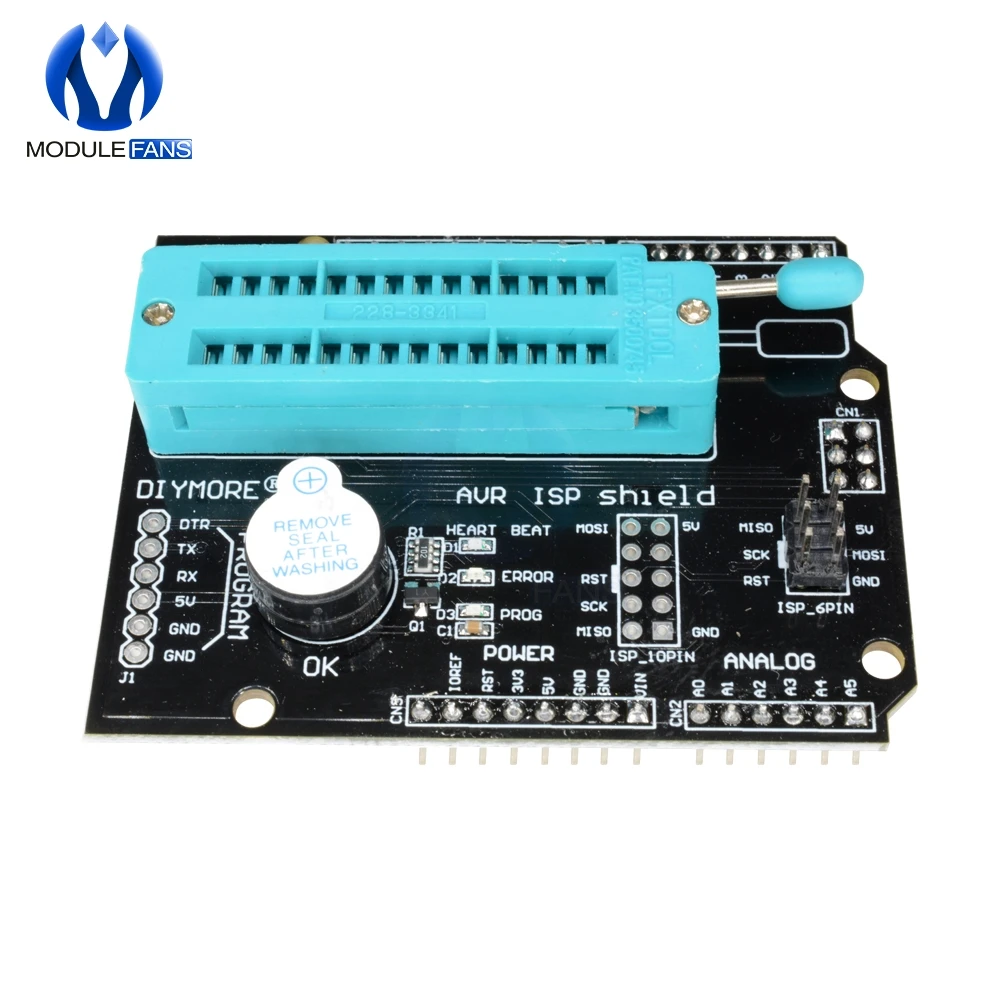 Программируемая Плата расширения AVR ISP модуль платы для Arduino Uno R3 Mega2560 Atmega328P Nano Pro
