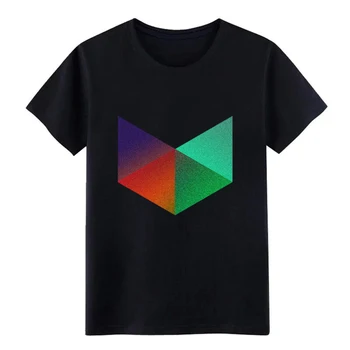 

Men's gradient fox colorful t shirt Knitted tee shirt S-XXXL Original Loose New Fashion Summer Style Trend shirt