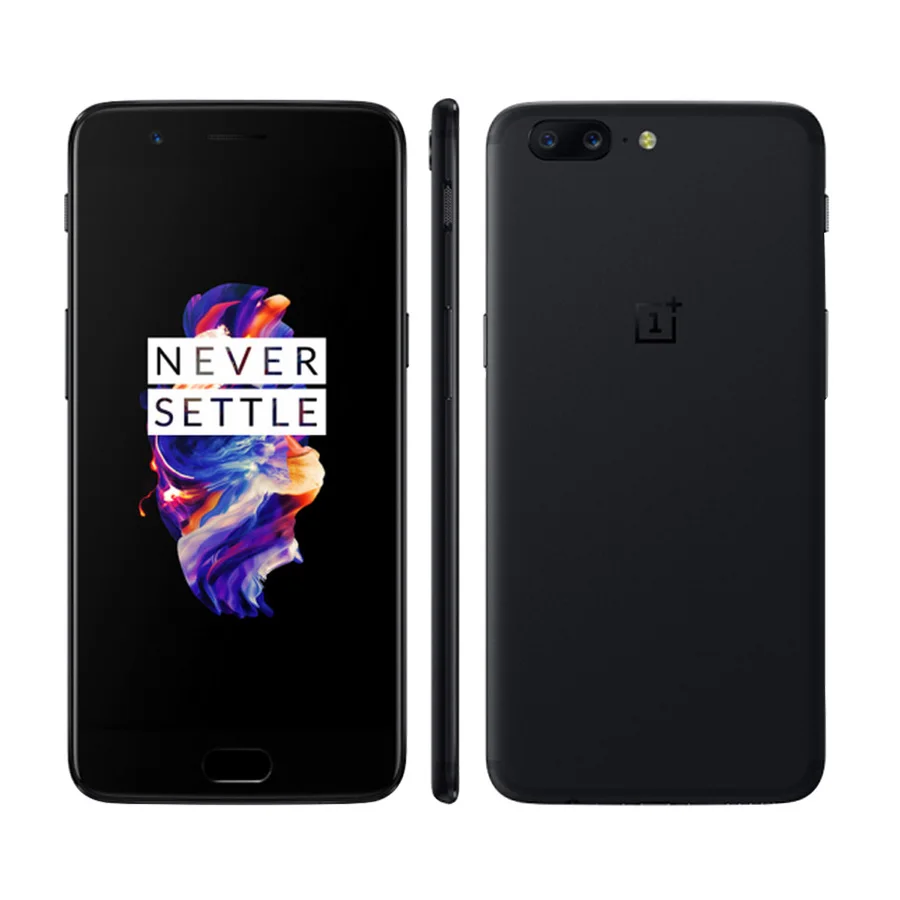 

Original New Oneplus 5 4G Mobile Phone 5.5" 6GB RAM 64GB ROM Snapdragon 835 Octa Core 20MP Android NFC Fingerprint Smart phone