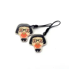 1 шт. 125 кГц записываемая эпоксидная бирка EM4305 перезаписываемый Бесконтактный доступ пульт-брелок для ключей ID карта для RFID копира