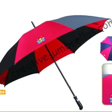 По морю, 190 т полиэстер твердая ткань 14 мм металлический вал и ребра, ручная открытая реклама зонтик для гольфа, ветрозащитный