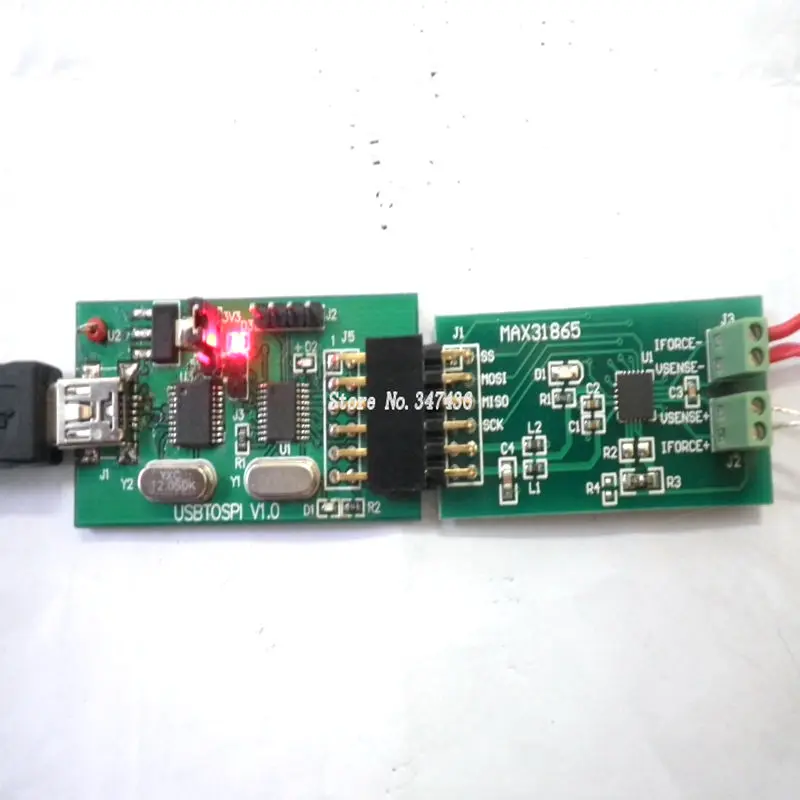 

PT100/PT1000 MAX31865 temperature measurement module Evaluation Kit