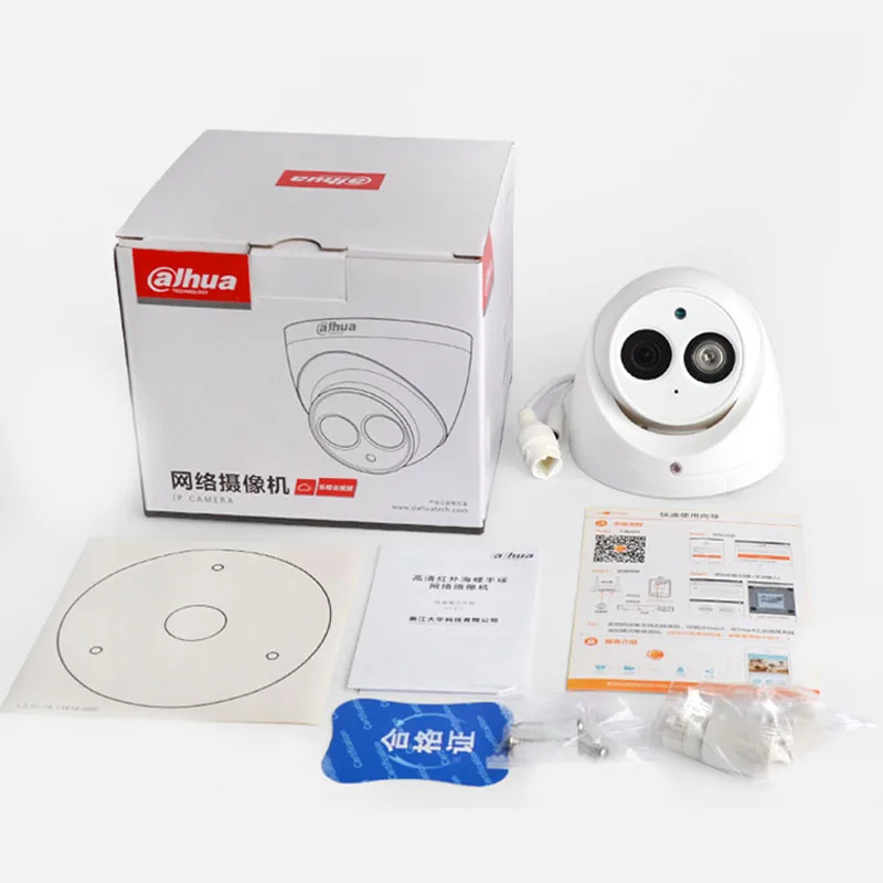  Dahua 1080P starlight POE 2MP IPC-HDW4233C-A Sony dome IP camera built mic H.265 IR30m ​3DNR Waterp