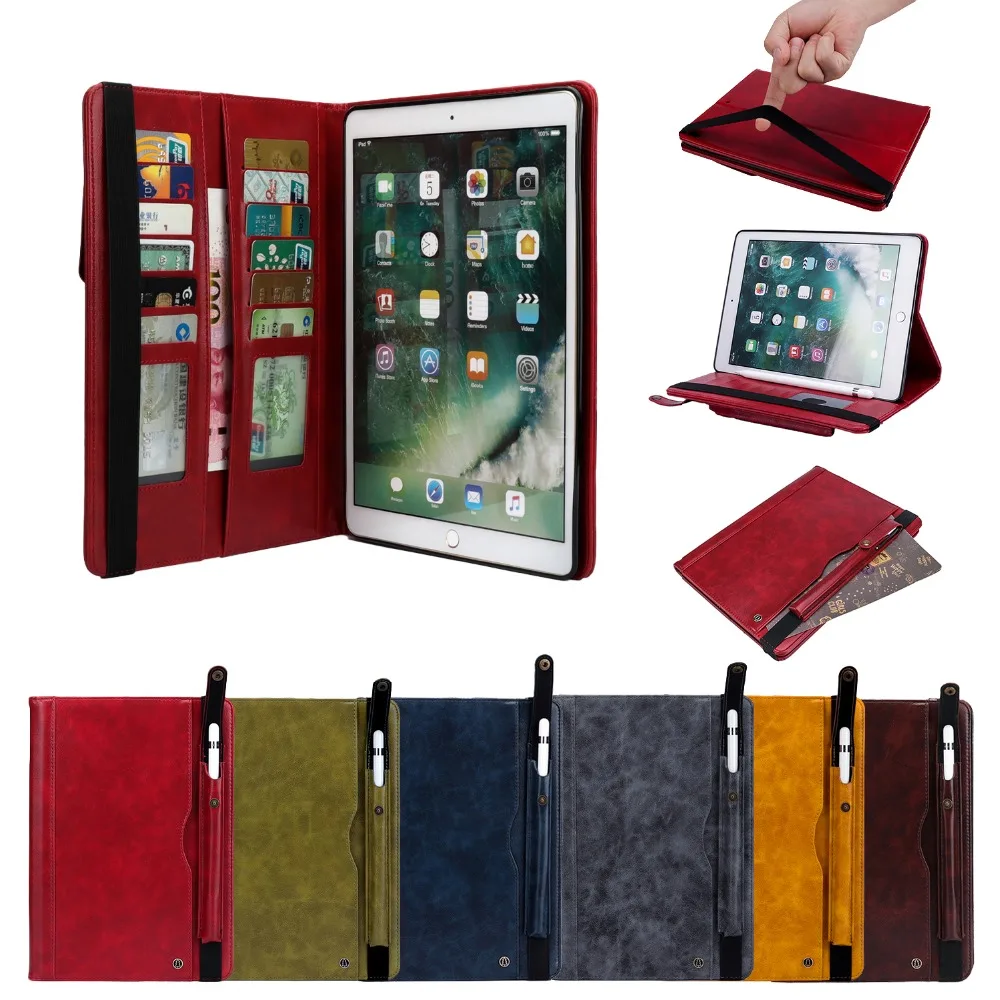 Чехол для iPad air 3 2019 ipad pro 10 5 2017 с держателем карандашом многофункциональным чехлом