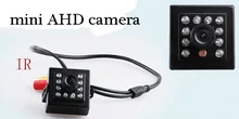HD mini High Definition Surveillance cctv camera AHD720P/960P/1080P IR 10 light infrared LED night vision Security Video Camera