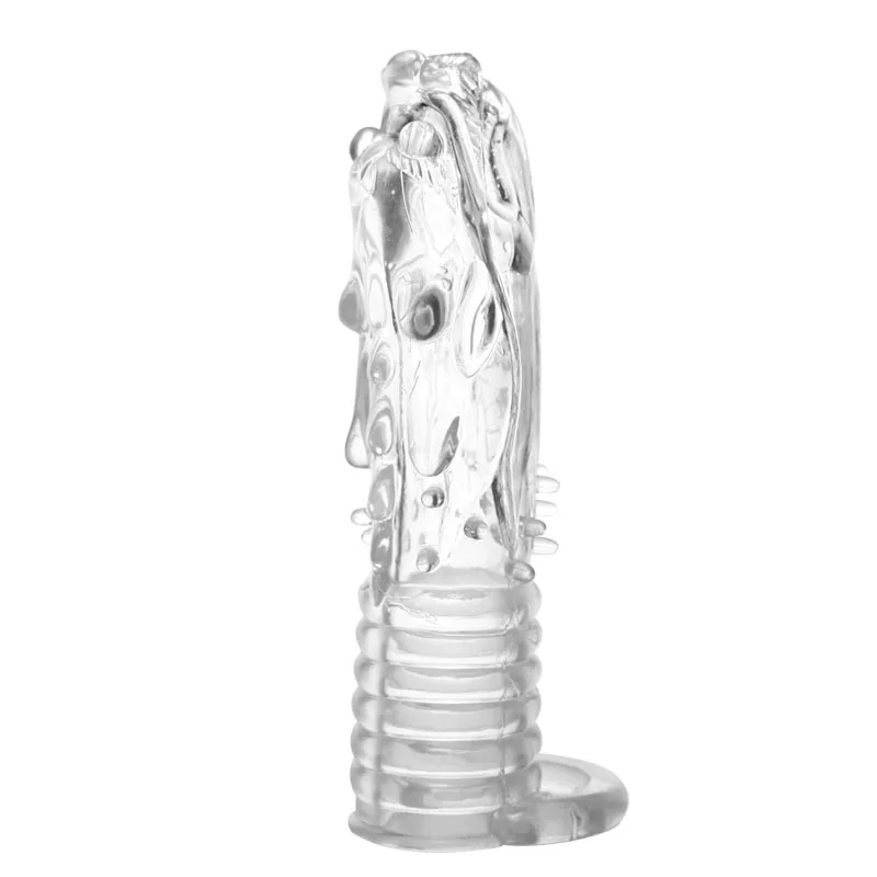 hc031Extender Condoms Bold dragon Sleeve Ring Full Cover (7)