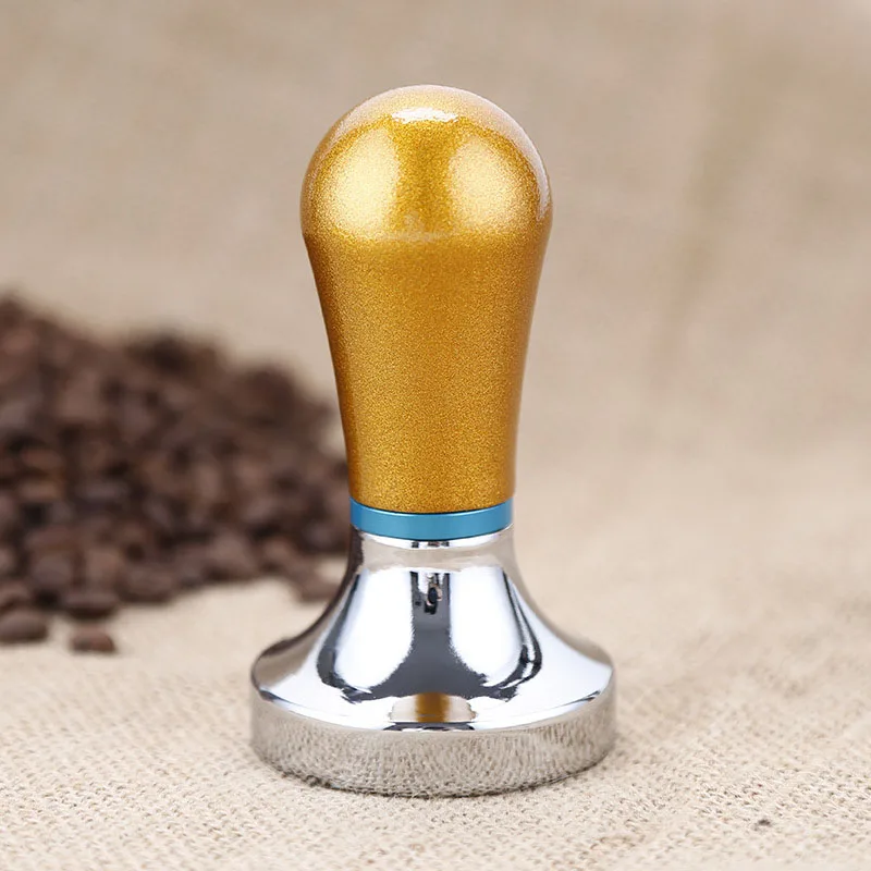  New Arrival 1Piece Coffee Tamper Machine White Coffee Blue Red Color Eco Friendly Coffee Practical Tool 