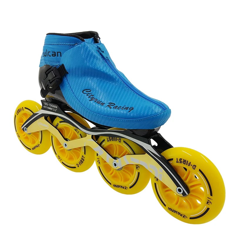 Профессиональный углеродного Скорость катание обувь 4 колеса Patines роликов загрузки взрослых Для мужчин Для женщин ролики скейт для детей