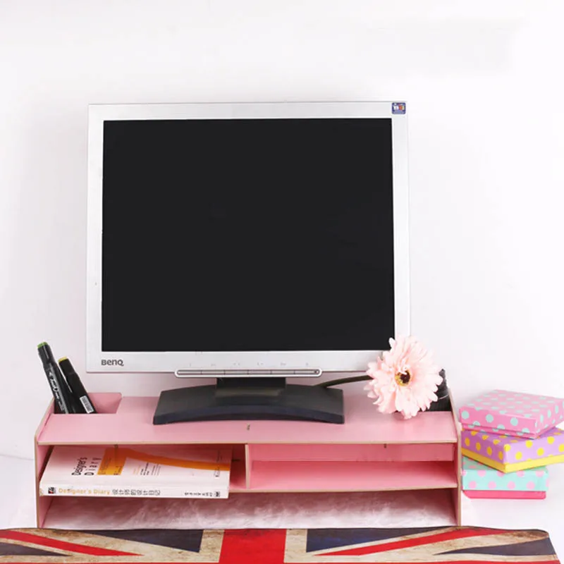 2017 Display Elevated Computer Base Desktop Keyboard Rack