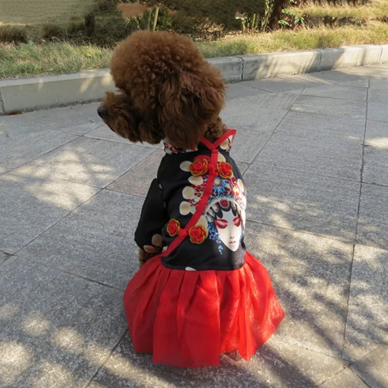 2018 NEW design pet dress dog clothes for summer Dog Dresses For Small