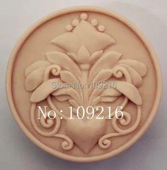 

wholesale!!!1pcs 8.1x2.8cm Flower (ZX863) Silicone Handmade Soap Mold Crafts DIY Mold