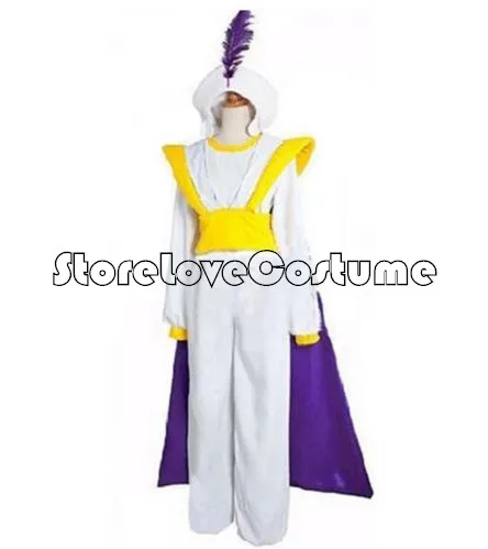 Halloween Party Aladdin and His Wonderful Lamp Prince Cosplay Costume US Ship