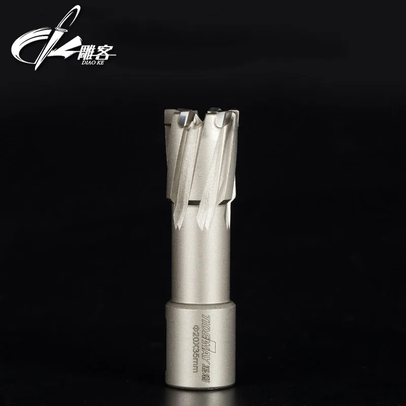 

1pcs TCT Annular Cutter Carbide Alloy Annular Core Cutter Hard Alloy Hollow Core Drill Metal Drill Bit