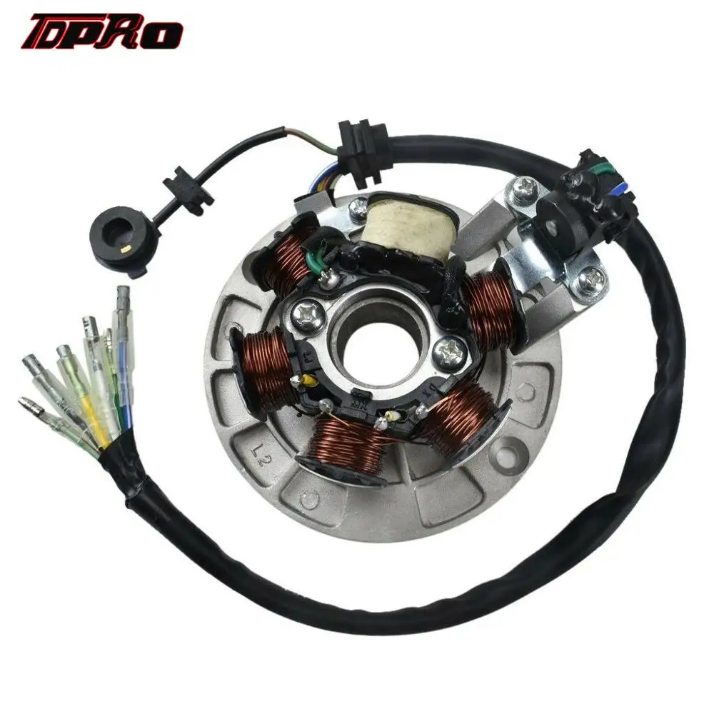 TDPRO 6 катушка магнто статора мотоцикла полюсов катушки для Lifan 140cc 150cc 160cc двигатель