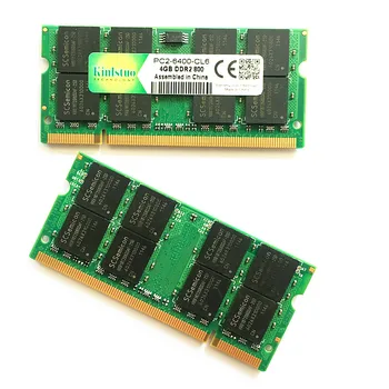 شراءذاكرة الوصول العشوائي كينلاستو Ddr2 4gb 800Mhz Pc2-6400 Ddr2 Rams 4gb 667 Pc2-5300 Sodimm ذاكرة 4gb Ddr2 متوافق مع 2gb