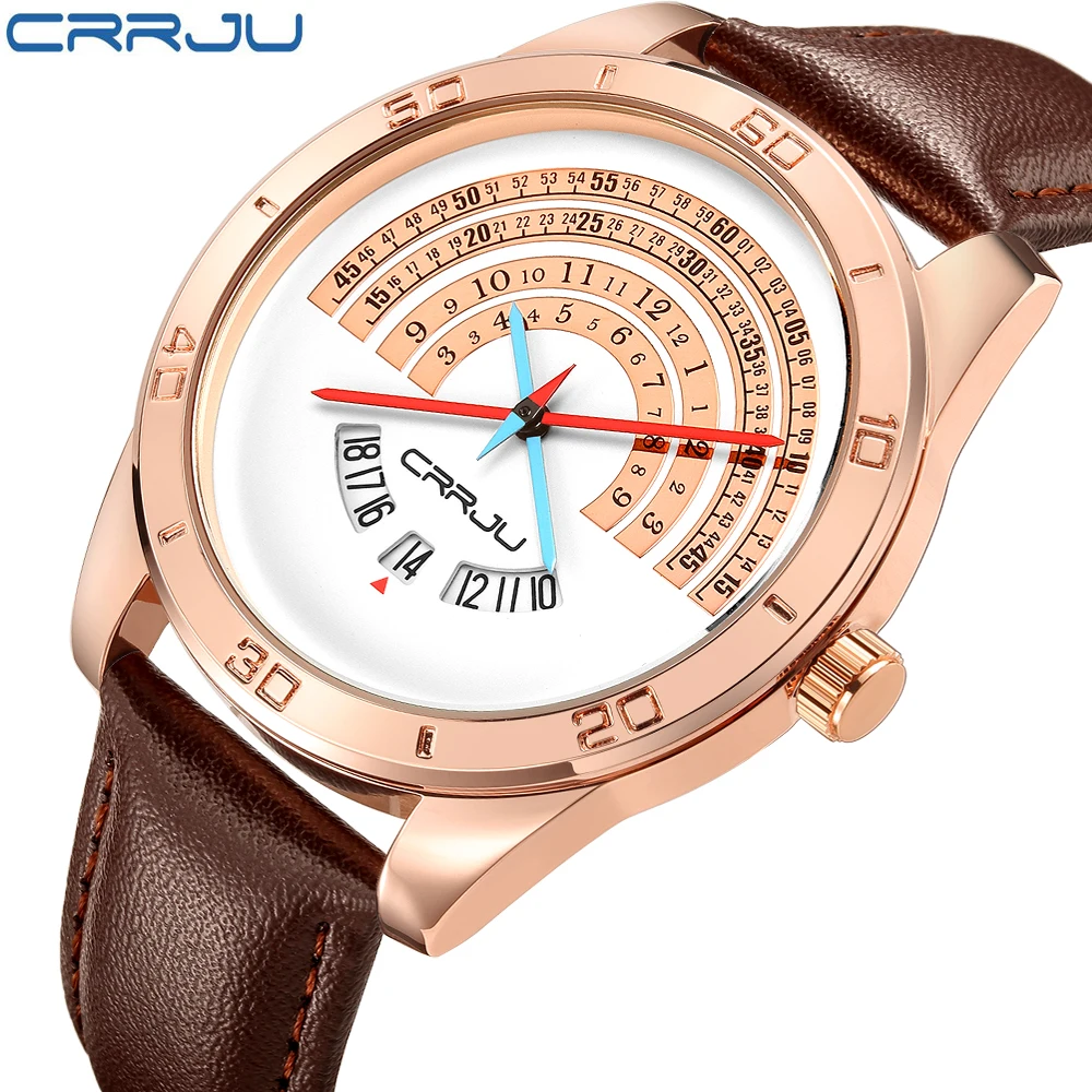 Часы наручные мужские кварцевые с ремешком из натуральной кожи|watch brand|watch designer