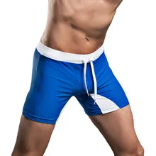 Мужские Горячие Мужские дышащие плавки Брюки Одежда для плавания Шорты тонкая одежда купальник с заниженной талией для мальчиков плавки для мальчиков