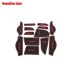 

Car Non-Slip Interior cup cushion Door Mat Cup stickers covers Fit For LIFAN X50 13pcs per set