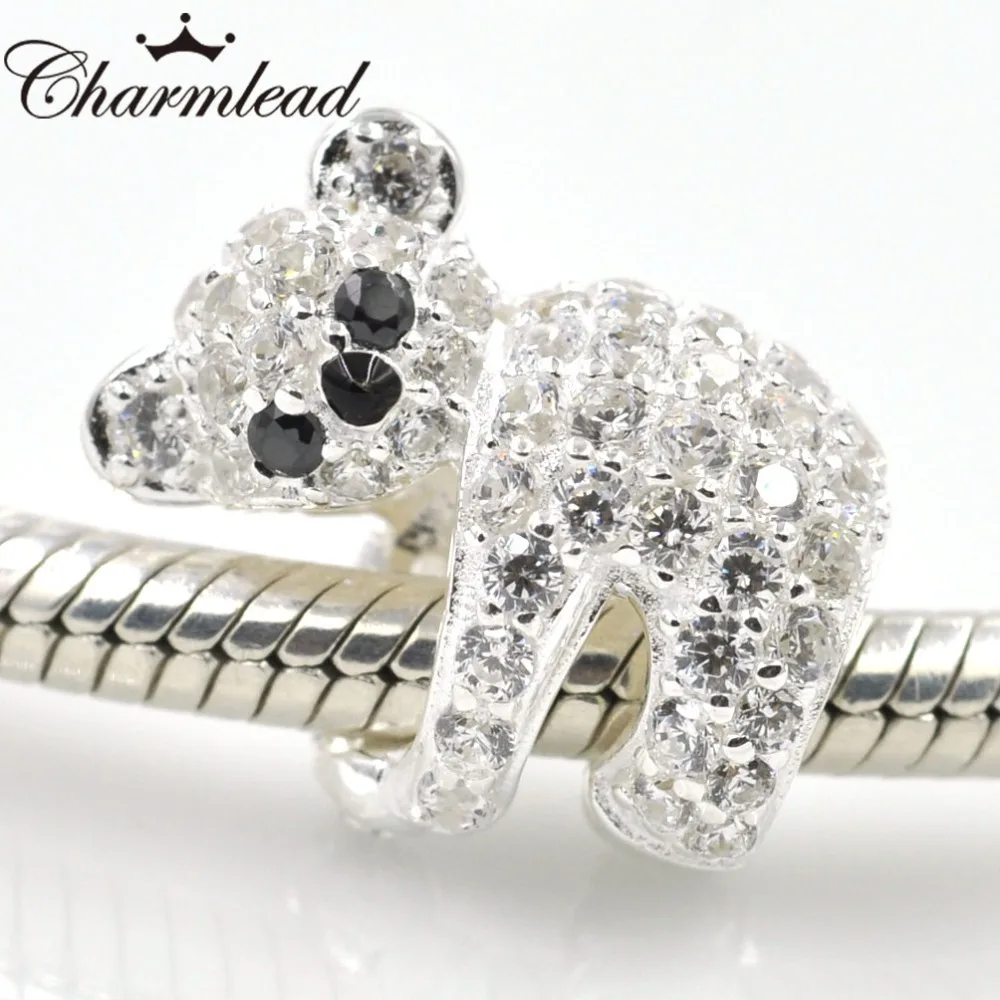 

Fits Pandora Charms Bracelet 925 Sterling Silver Bead Lovely Koala Charm Beads DIY Bracelets for Women Jewelry