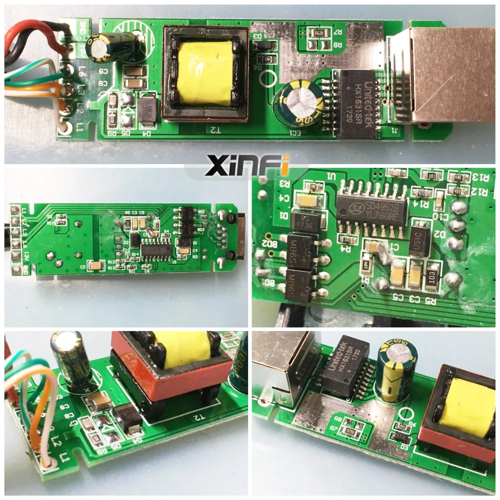 4 шт активный сплиттер POE 48 V-12 V/1.5A Выход POE адаптер-форсунка разъем IEEE802.3af/10/100 м для IP Камера ip-телефон AP