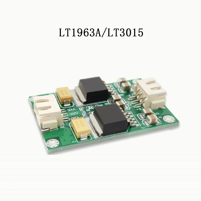

LT1963A/LT3015 module positive and negative voltage DC-DC precision low noise, linear power- supply step-down