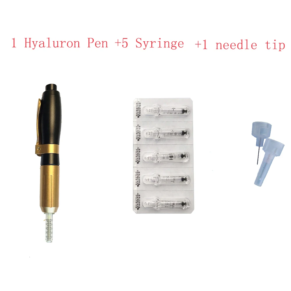

hyaluronic injection pen Mesotherapy Gun Skin Care Tools Hyaluron Serum Gun hyaluron inject High Pressure Anti-wrinkle Tool