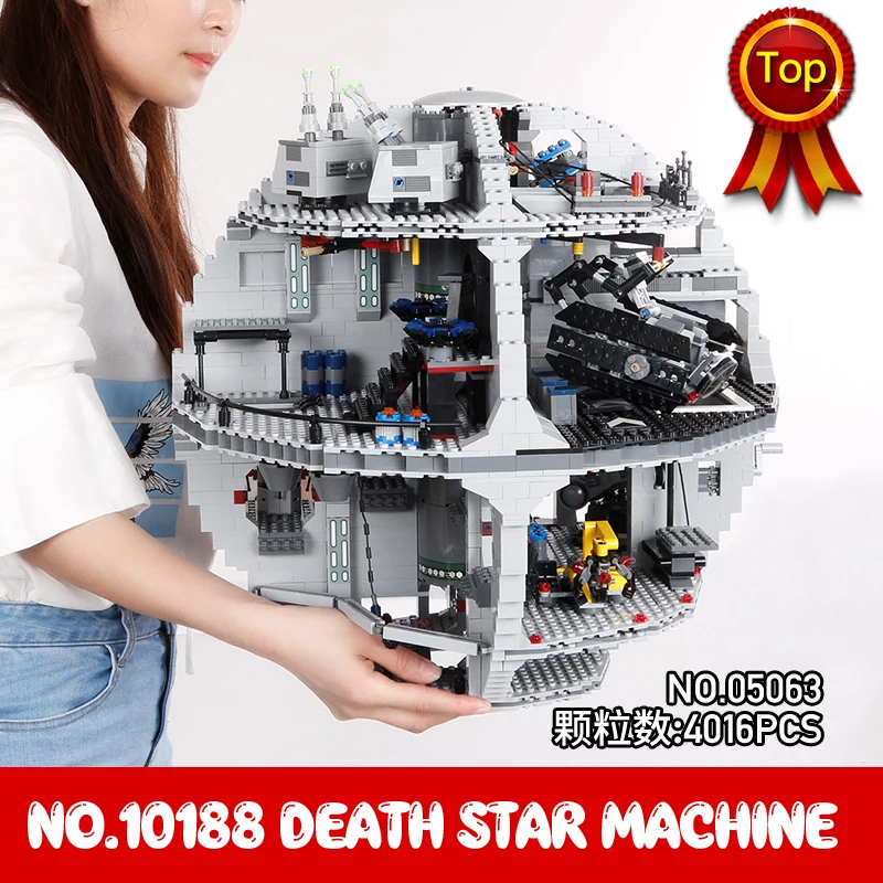 

In Stock 05063 Death Star Machine 4116Pcs Star Space Wars Series Building Blocks Toys Compatible with Legoings 10188