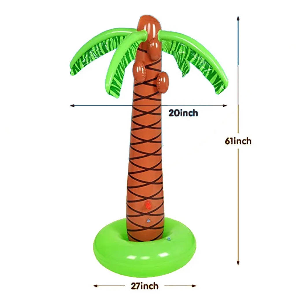Водная игра разбрызгиватель надувная Пальма для распыления воды игрушка на открытом воздухе вечерние летние удовольствие для игры на заднем дворе бассейн вечерние украшения