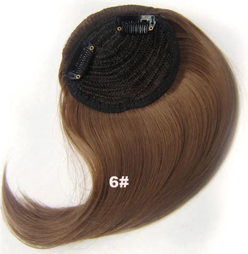 

Girlshow clip in hair bang side fringe synthetic hair bang hair fringe hair extension 10pcs/set 16 colors available