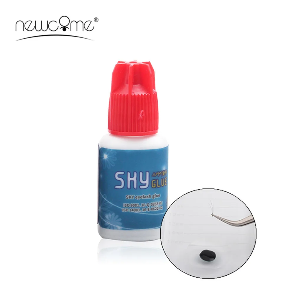 Super Type Sky Glue Eyelash Extension Black Glue 12s Fast Drying Time